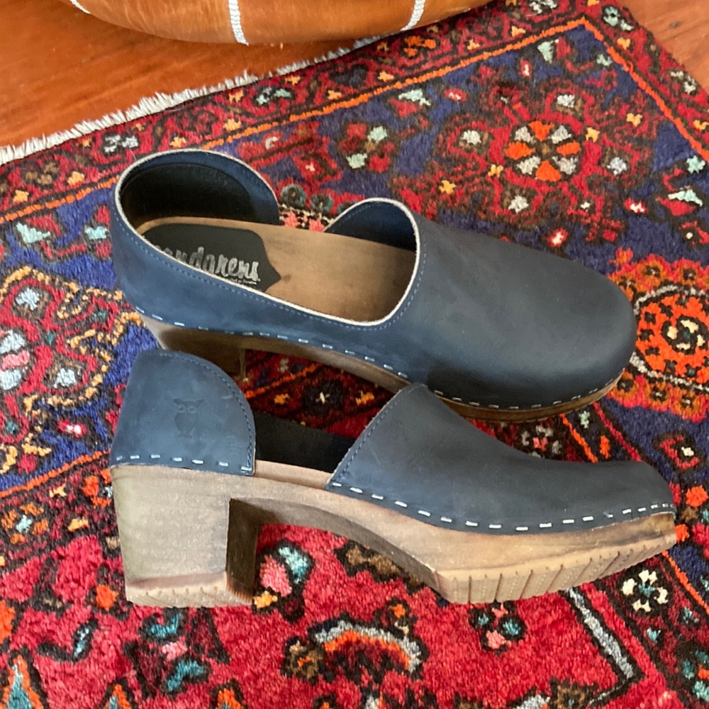 Sandgrens Brett Mid Heel Clogs 41